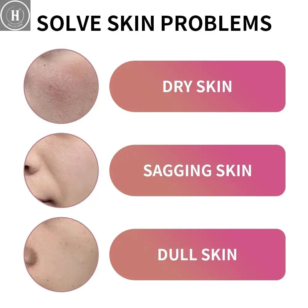 Collagen Jelly Cream Niacinamide Tightening Soothing Moisturizing Anti-Aging Firmness Hydration Skincare 100ml Face Gel HALALZEN