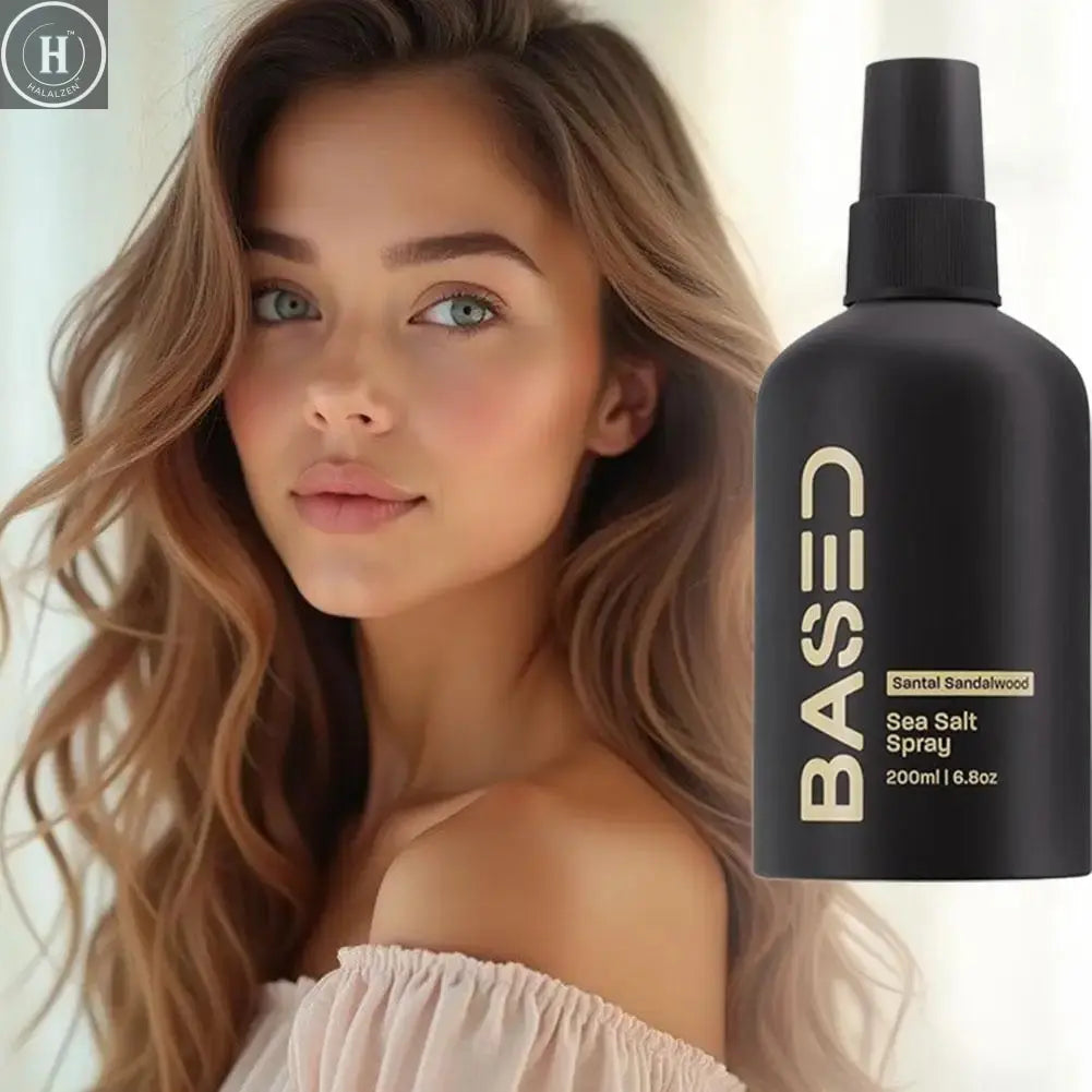 Sea Salt Spray Anti-Fade Hair Styling Spray Nourishing hair Heat Treating hair ends for Full and Fluffy Hair Leave-In Hair Spray HALALZEN