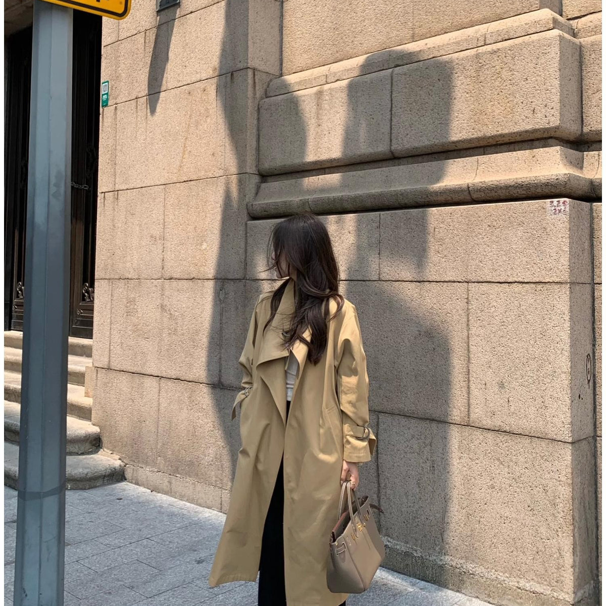 Autumn Gentle Elegant Long Trench Coat