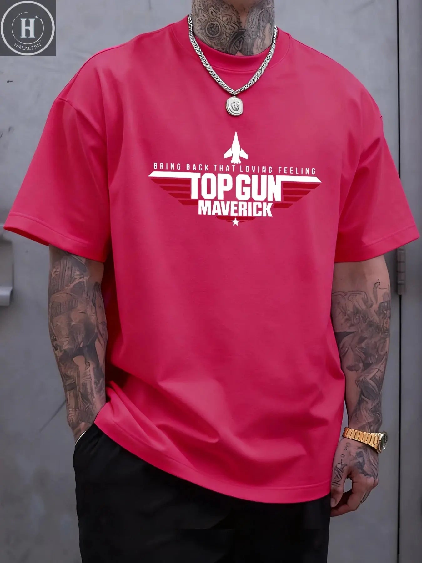 Top Gun Maverick Printing T Shirts Man Cotton Fashion T-Shirt Unisex Casual Oversize Clothes Soft Summer Trendy Street Tops HALALZEN