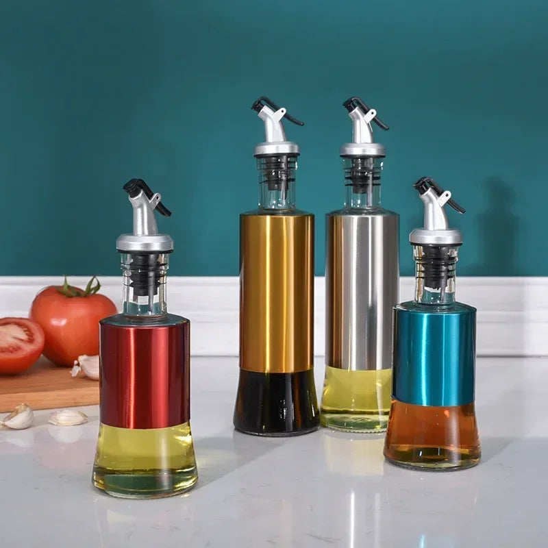 Stainless Steel Oil Bottle