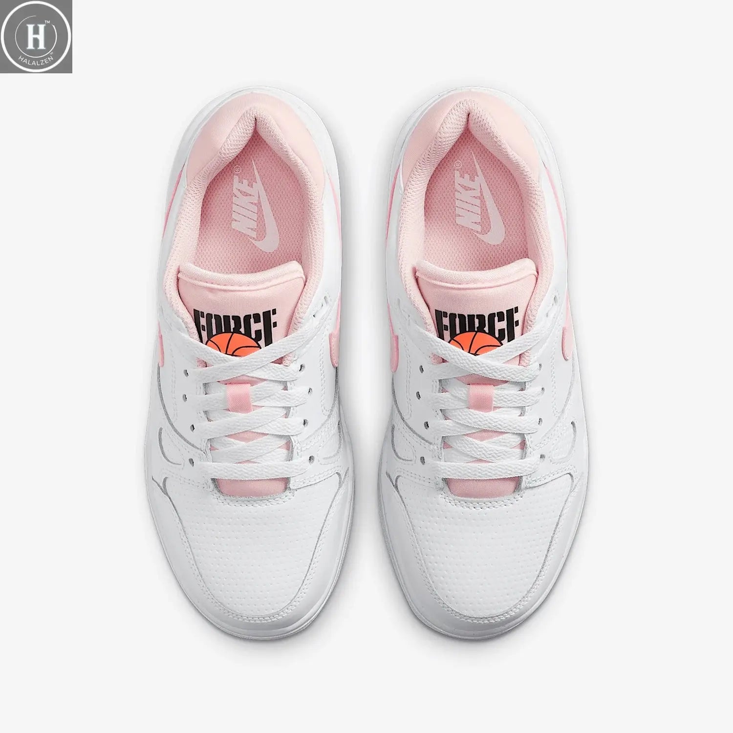 Nike genuine Full Force Low children's low cut lace up sneakers FV5929-107 HALALZEN