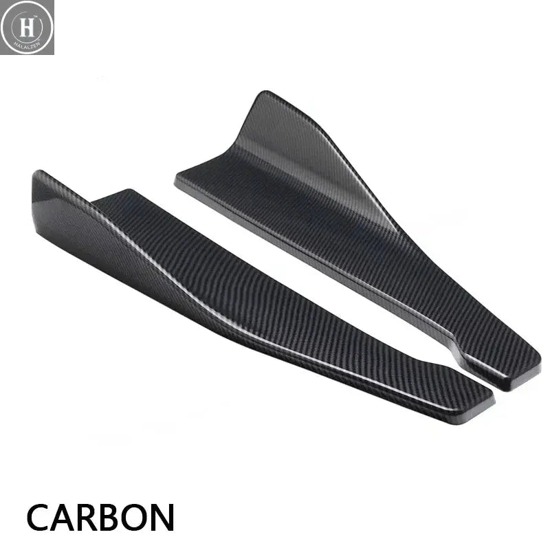 Universal Car Side Skirt Bumper Spoiler Splitter Protector For Volkswagen Golf 6 Volvo V70 Versa Nissan Accessories Peugeot 208 HALALZEN