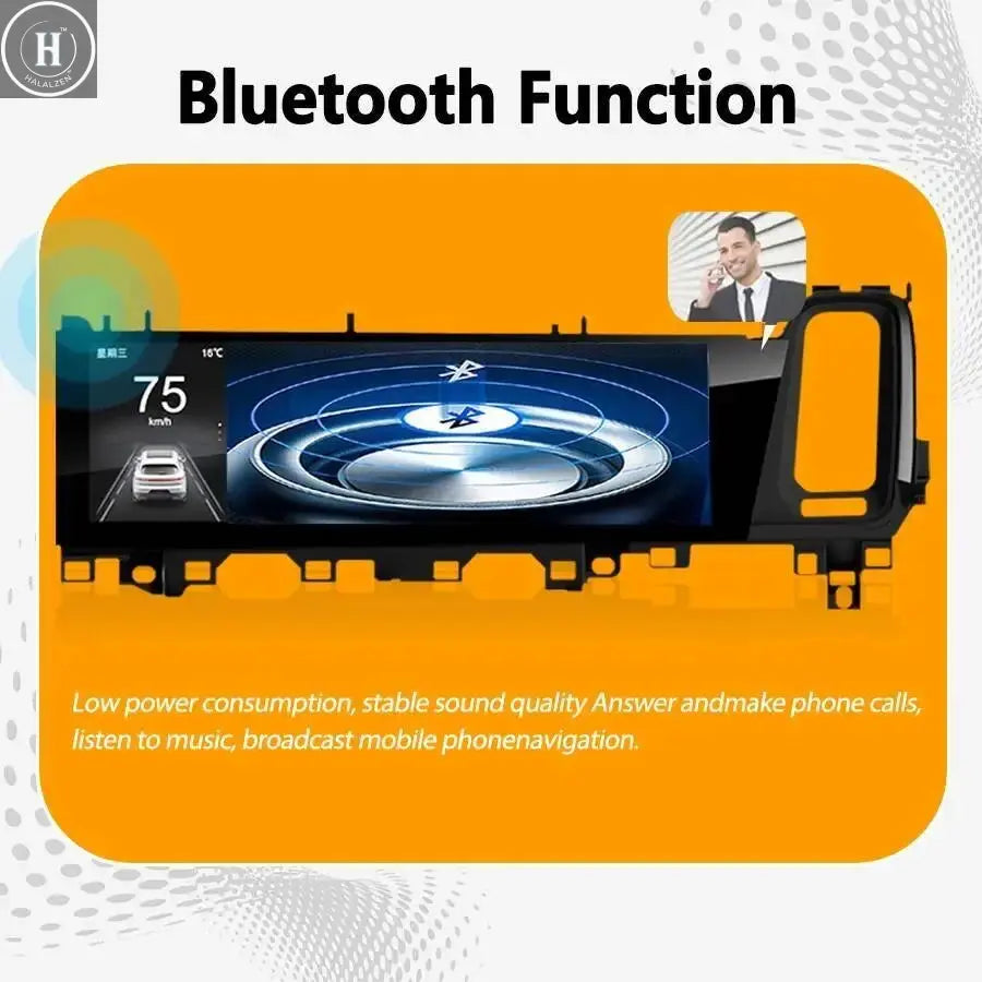 15inch For Porsche Cayenne 2024 Copilot Smart Screen Stereo CarPlay Android Car GPS Navigation 4G Multimedia Player Head Unit HALALZEN