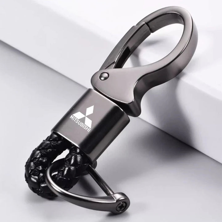 4 Color Car Keychain Aluminum Durable For Mitsubishi EVO ASX Lancer Pajero Outlander L200 Lancer Auto Accessories