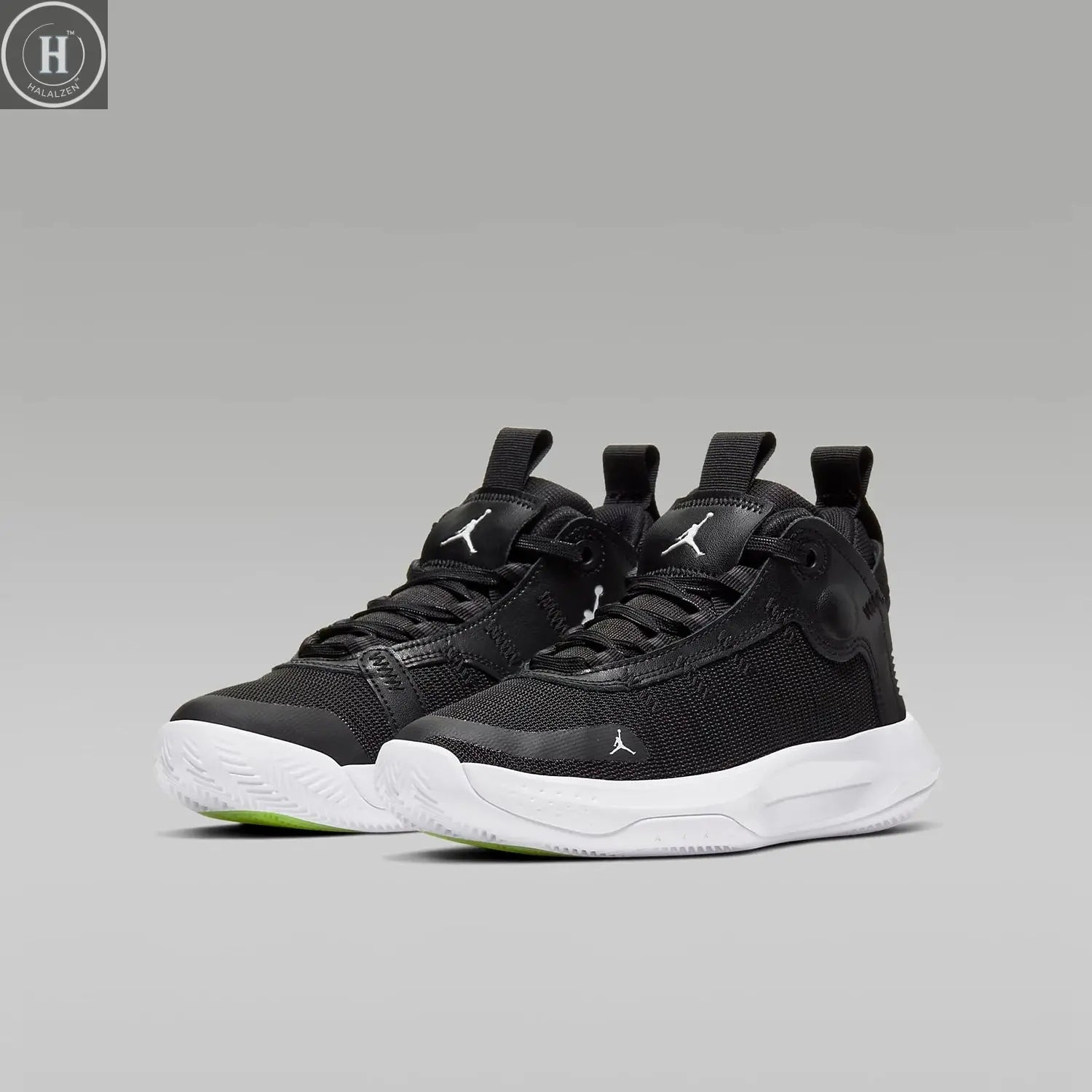 Nike Authentic Jordan GS Women's Youth Cushioned Basketball Shoes BQ3451-001 HALALZEN