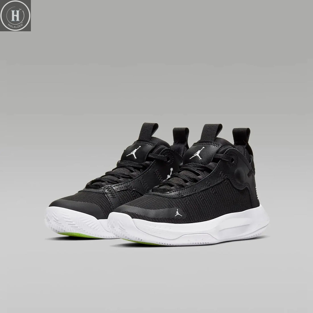 Nike Authentic Jordan GS Women's Youth Cushioned Basketball Shoes BQ3451-001 HALALZEN