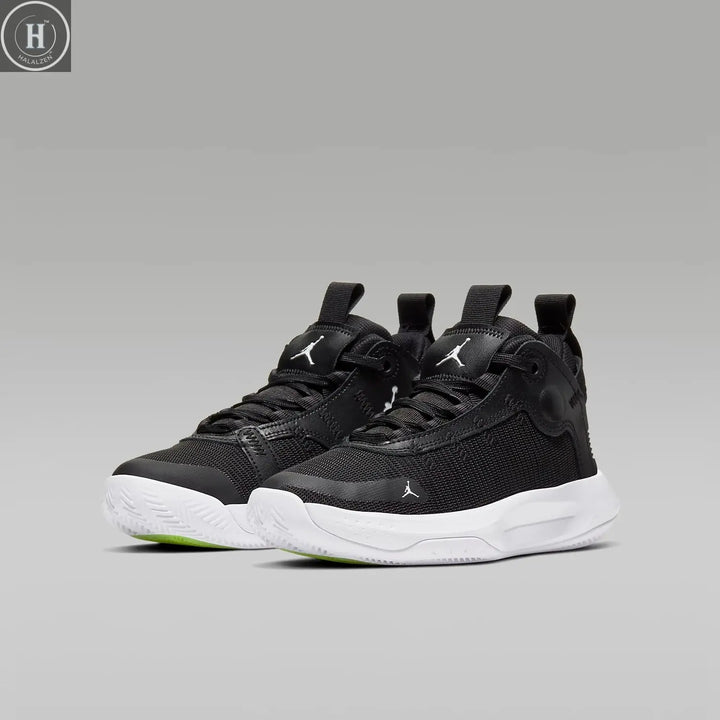 Nike Authentic Jordan GS Women's Youth Cushioned Basketball Shoes BQ3451-001 HALALZEN