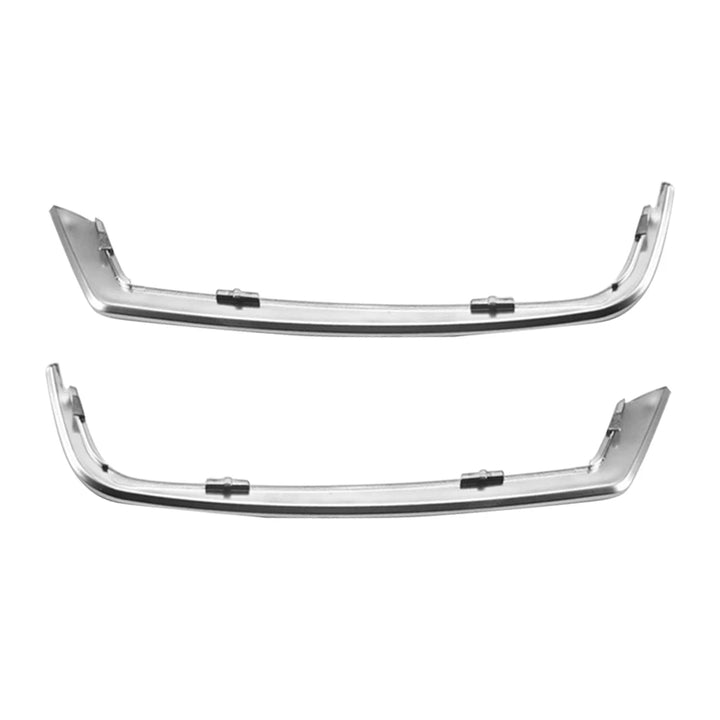 2pcs Practical Front Door Speaker Cover  Decortive Trim for BMW 5 Series F10 2011-2013 Silver Accessories
