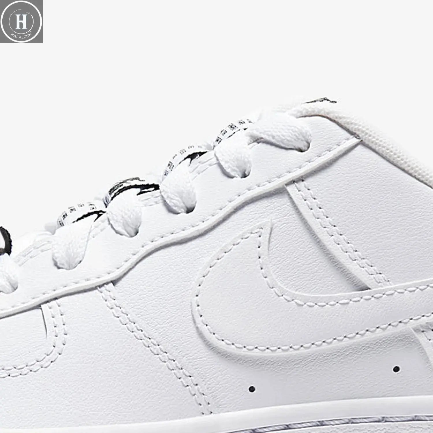 Nike genuine AIR FORCE 1 LV8 (GS) children's fashionable sports shoes CJ4092-100 HALALZEN