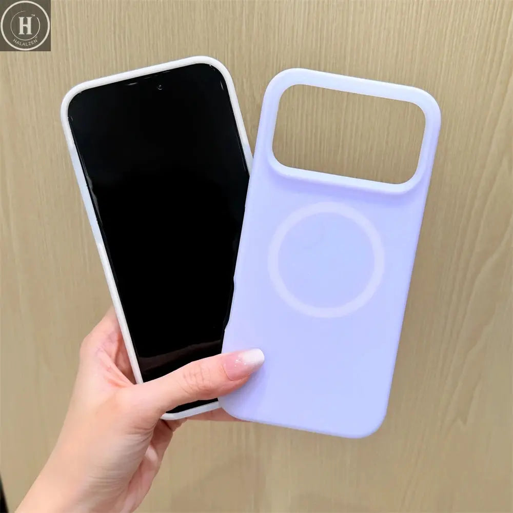 Luxury Jelly Liquid Silicone Magnetic For Magsafe Case For iPhone 17 Air 16 15 14 13 12 Pro Max Plus Shockproof Matte Soft Cover Halalzen UK