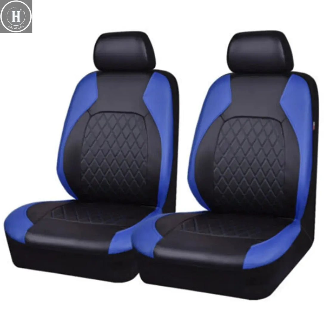 PU Leather Car Seat Covers Airbag Compatible Car Interior Accessories Front/ Rear/ Full Set Cover Cushion Universal Fit Most HALALZEN