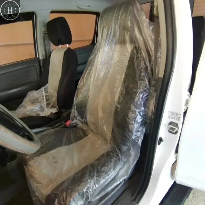 50Pcs Disposable Car Seat Covers Protective Cover for Beauty Repair Waterproof Care Cleaning Beauty Car Seat Protector Universal HALALZEN