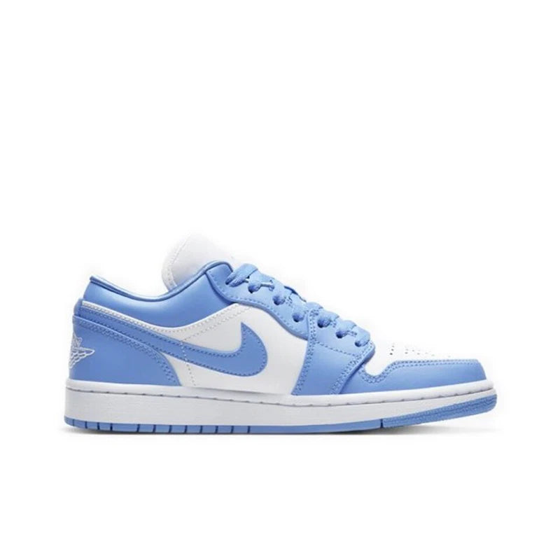 Original Air Jordan 1 Low "Wolf Grey" For Women's and Men's Unisex Trend Retro Low-Top Retro Classic Basketball Shoes