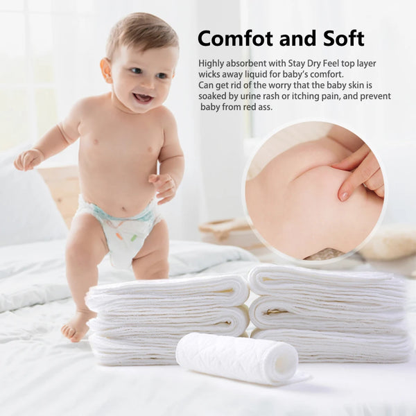 10PCS/Set Reusable Baby Diapers