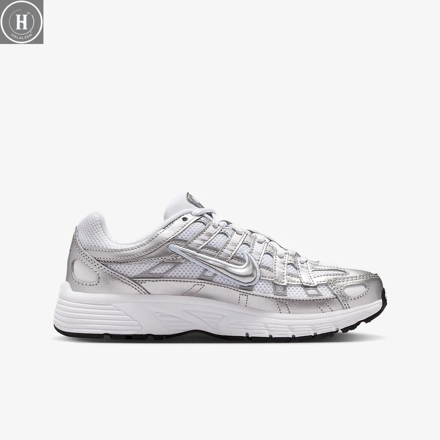 Nike genuine P-6000 children's cushioned retro sports breathable dad shoes HV5064-101 HALALZEN