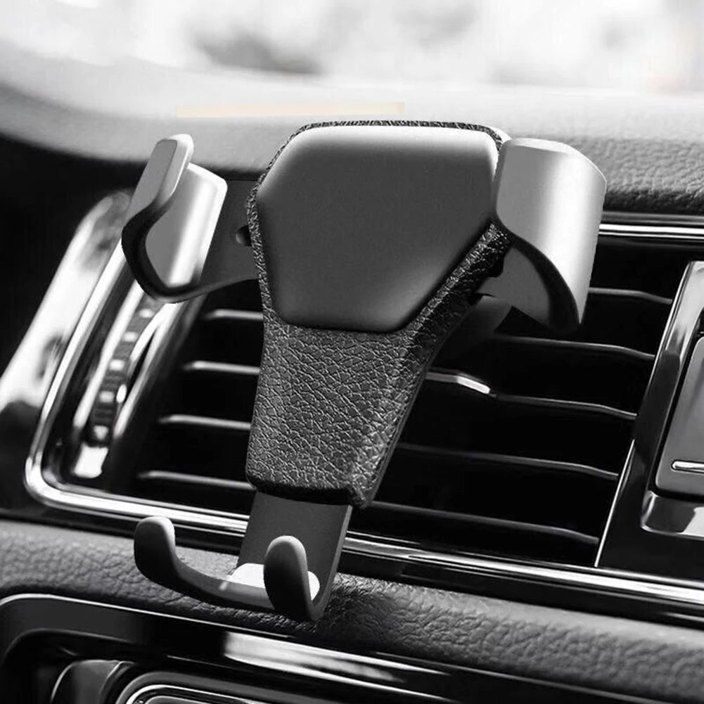 Universal Gravity Car Phone Holder Support No Magnetic Air Vent GPS Clip Mount