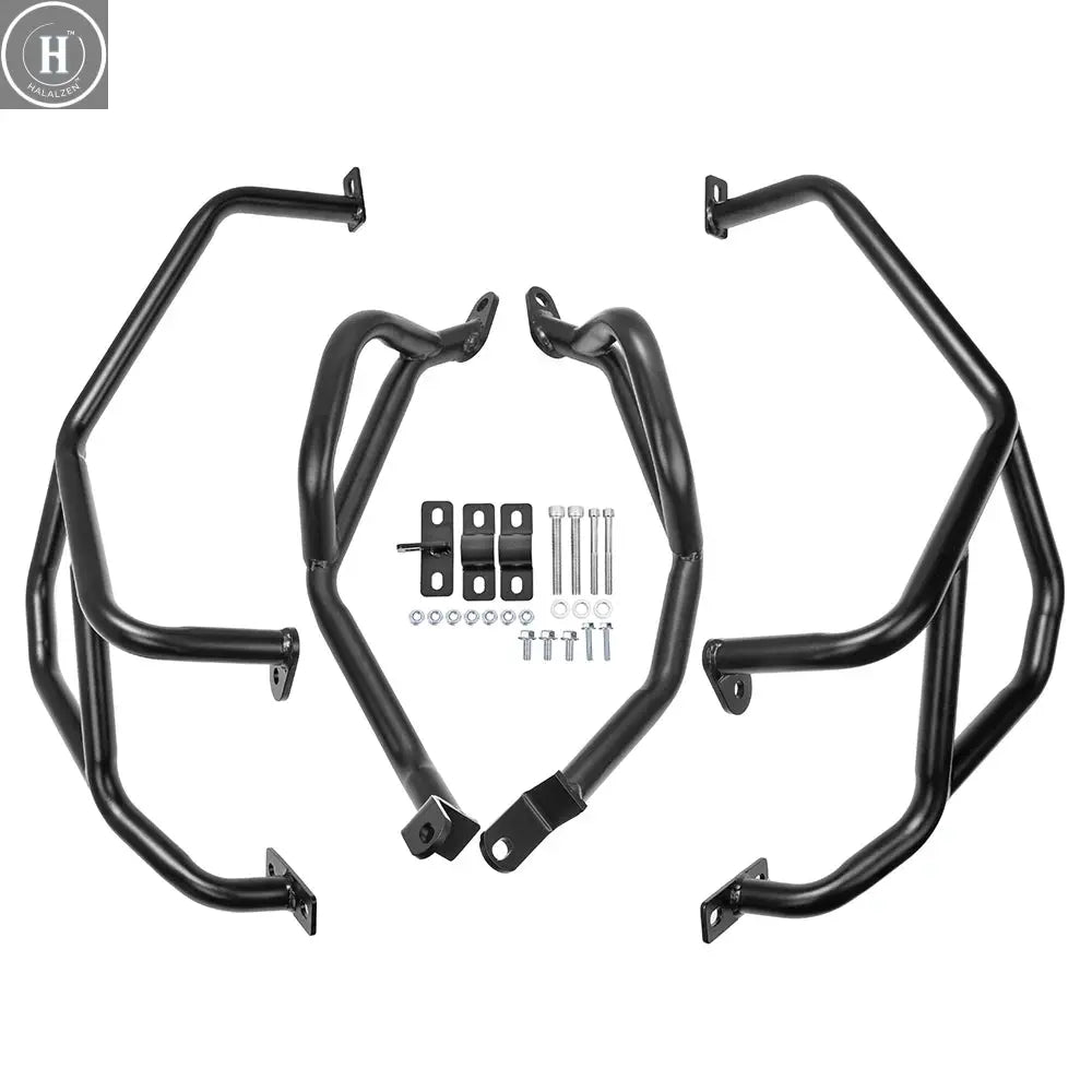 For Benelli TRK 251 BJ 250 2018-2025 Engine Crash Bar Guard Highway Bumper Stung Cage Motorcycle Accessories HALALZEN