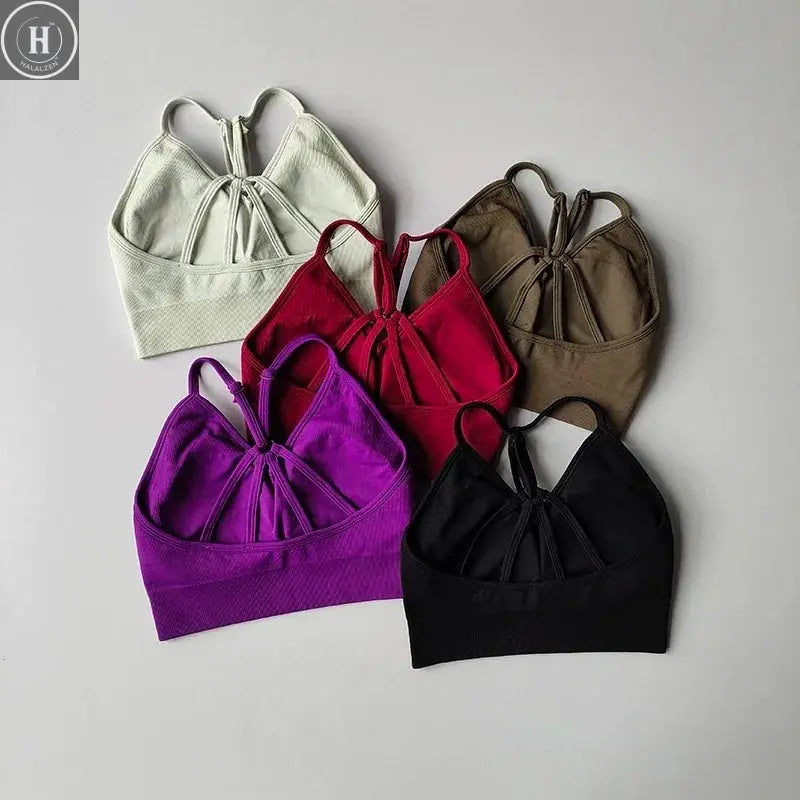 Peach High-Waisted Hip-Lifting Women's Exercise Suit Shockproof Yoga Fitness Clothes for Running And Styling HALALZEN