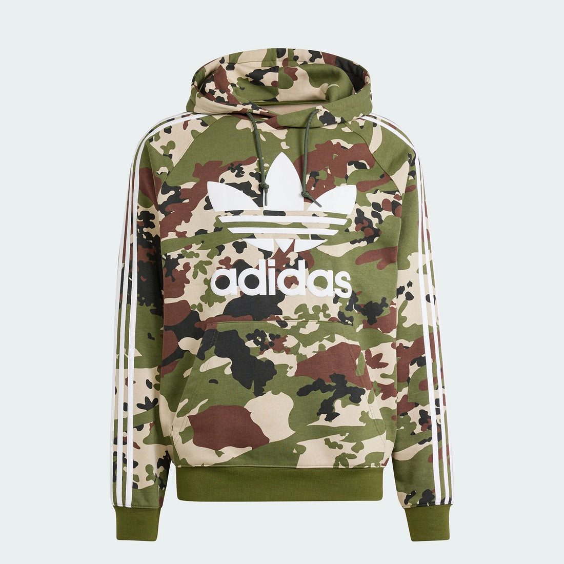 Adidas genuine Trefoil CAMO HOODIE Men's Sports Hooded Hoodie IS0209