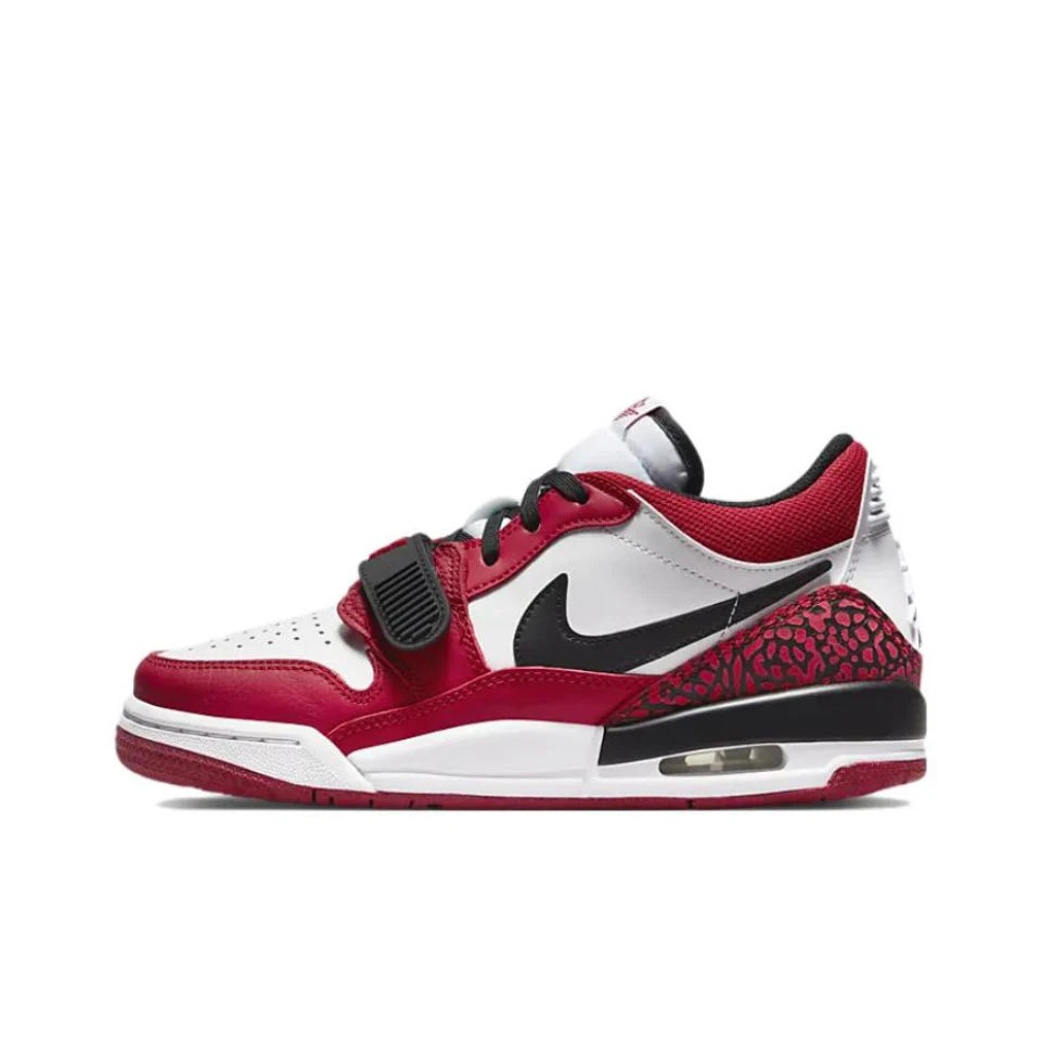 Original Air Jordan Legacy 312 Low 'White Cement' GS Size For Women Retro Classic Casual Street Basketball Shoes