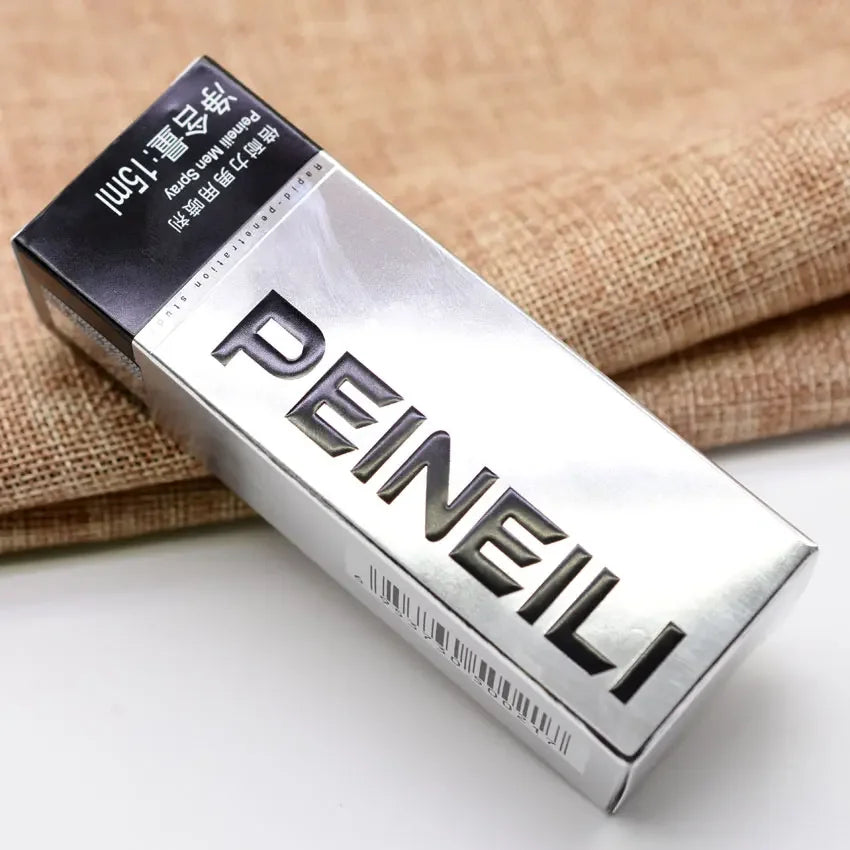 PEINEILI Male Delay Spray Sex Oil 60 Minutes Long Delay Ejaculation Big Dick Essential Oil for Men Body Health Spray Massage +18 HALALZEN
