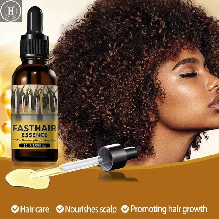 Hair growth plant essence oil beauty care anti hair loss essence natural repair damaged hair HALALZEN