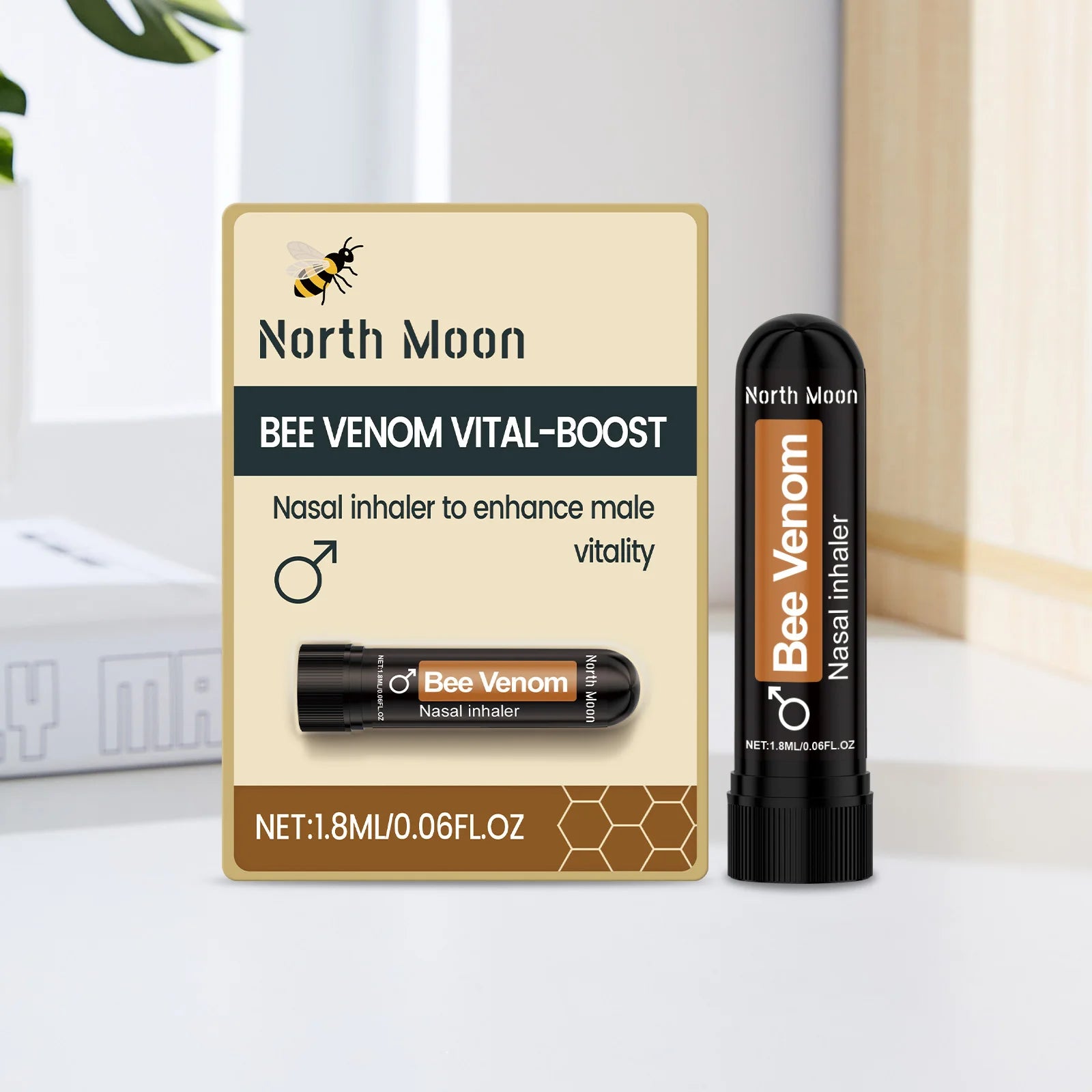 Men's Nursing Nasal Sniffing Stick Gentle Care Daily Nutrition Body Comfortable Inhalation Nasal Sniffing Stick