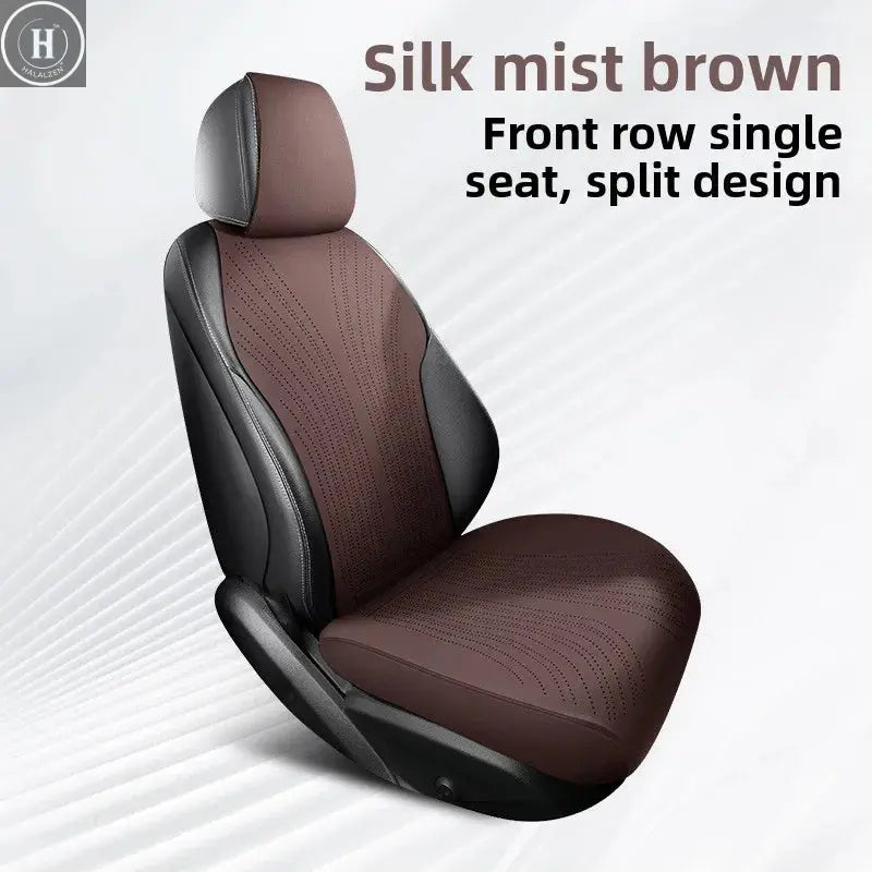 Universal All Seasons Car Seat Cover Breathable Suede Seat Anti-slip Protective Cushions Luxury Car Ultra Thin Suede Seat Cover HALALZEN