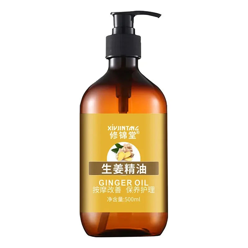Body Massage Oil 500ml Pure Essential Oils Relieve Stress for Organic Body Massage Relax Beauty Health HALALZEN