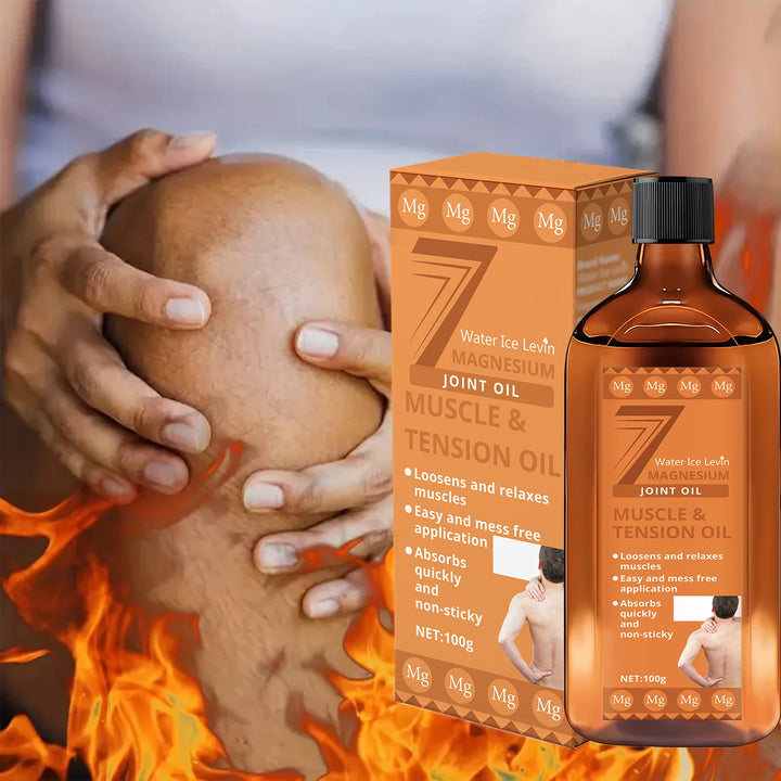 Roll-On Magnesium Oil for Muscles & Joints | Quick-Absorbing Relief for Tension | Winter Recovery Care