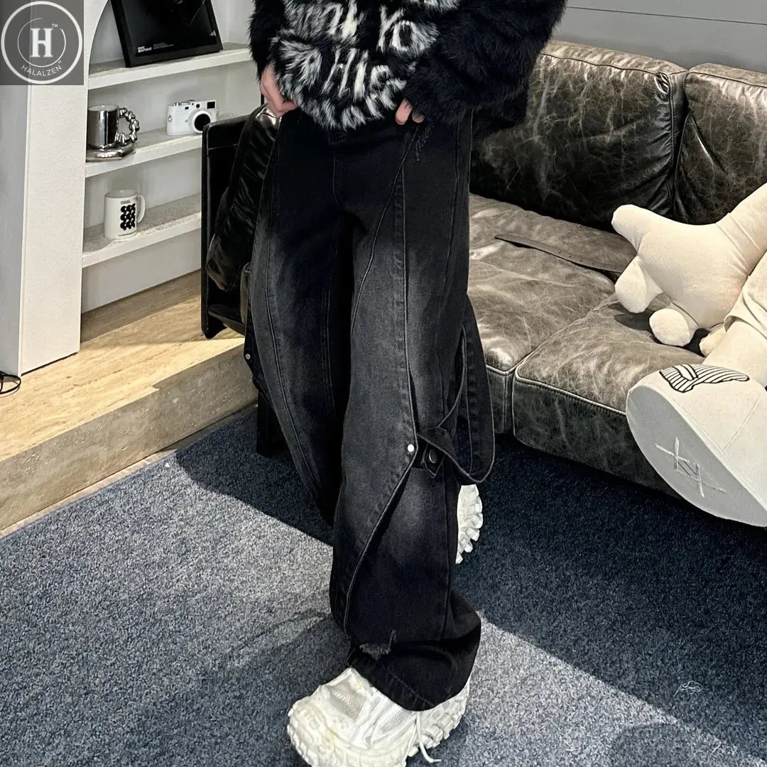 Star Jeans for Women Girls Baggy Cute Patchwork Denim Pants Y2k High Waisted Jeans Grunge Aesthetic Clothes Halalzen UK