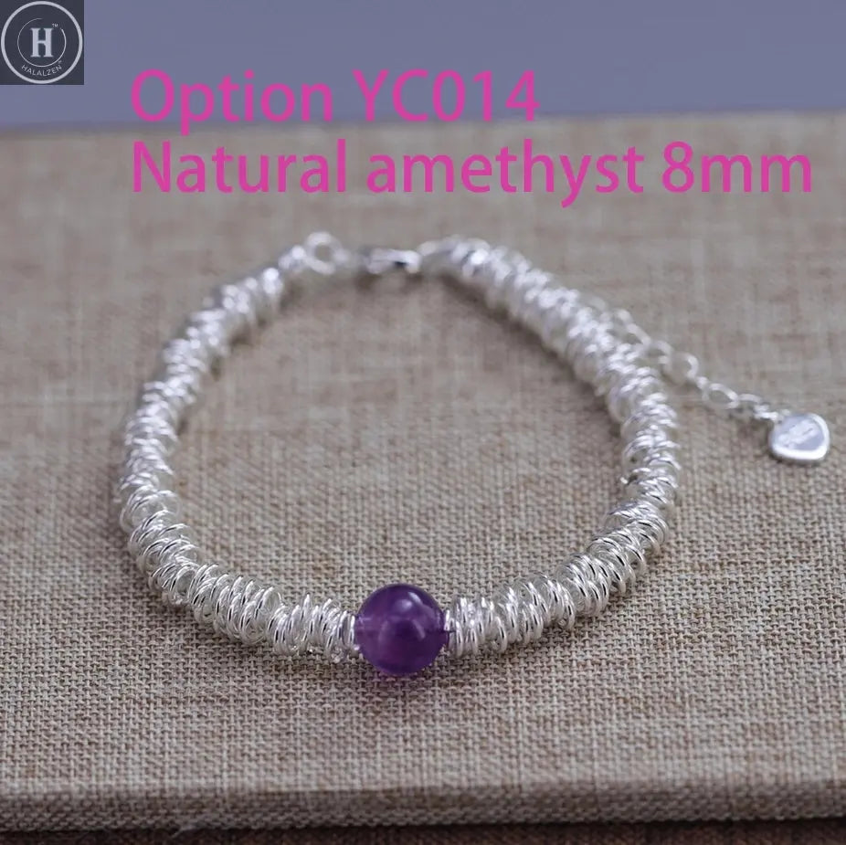 VENTFILLE 925 Sterling Silver Butterfly Bracelet for Girl Bead String Design Insect Fashion Versatile Jewelry Gift Dropshipping HALALZEN