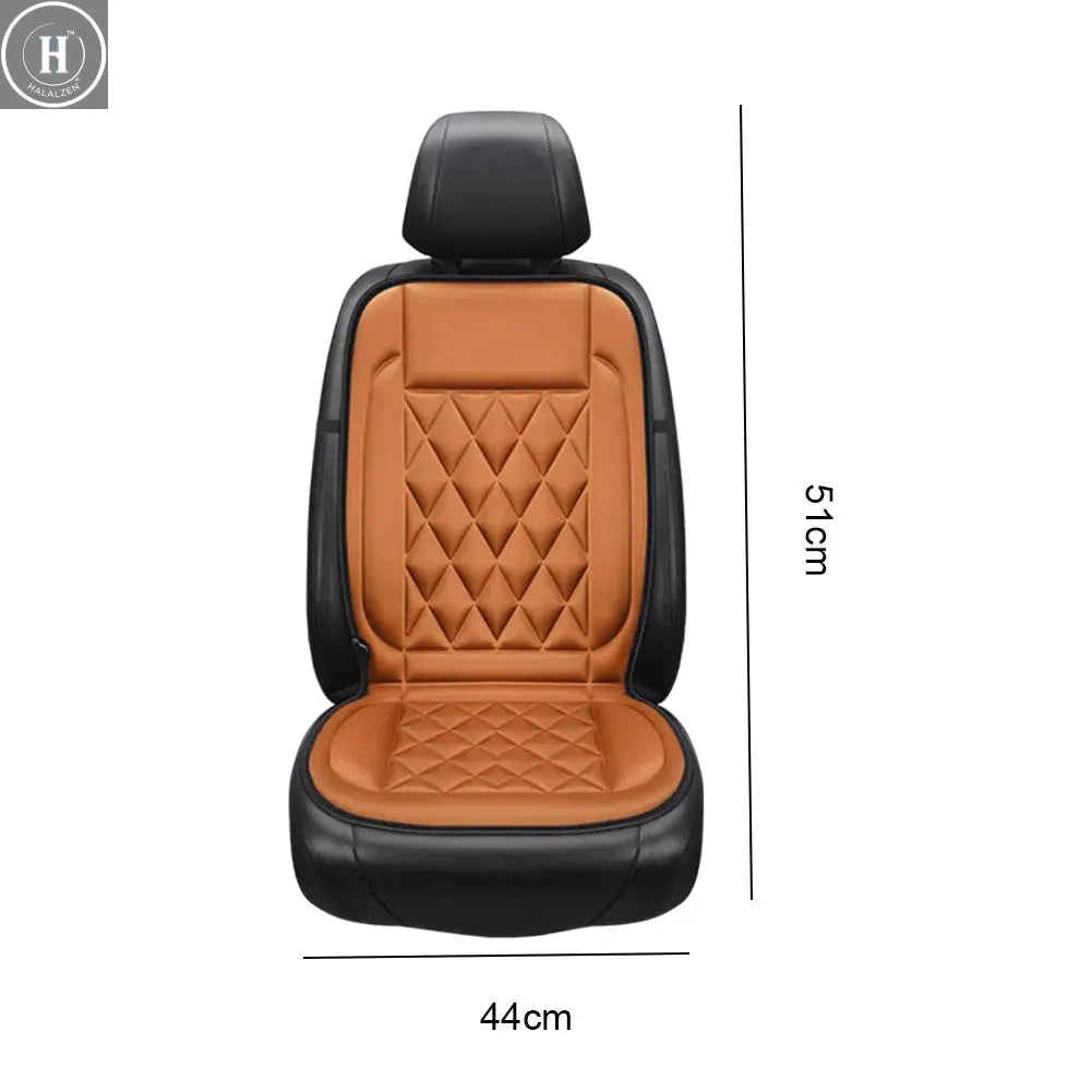 12V Heated Car Seat Cover 30-45w Fast Car Seat Heater Seat Protector 2 Gear Adjustable Breathable Auto Interior Accessories Univ HALALZEN