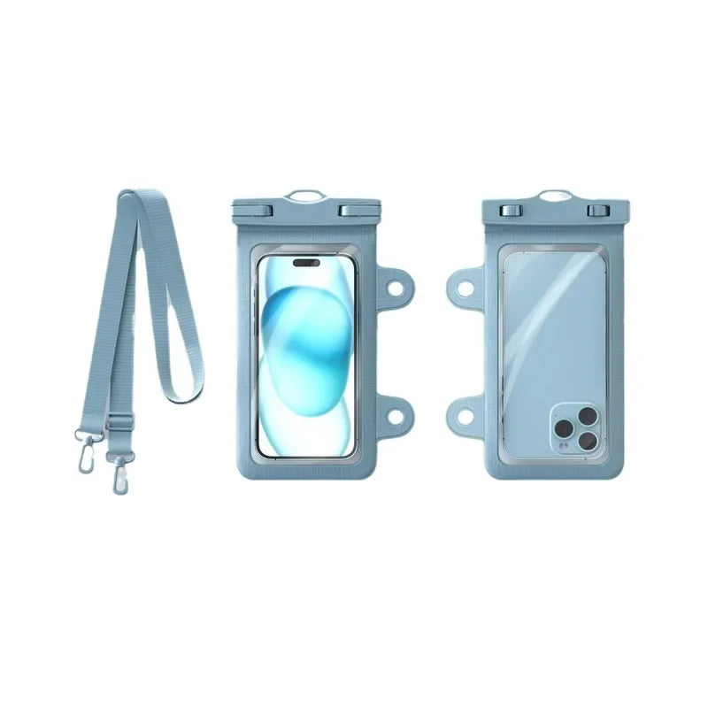 Outdoor Crossbody Waterproof Phone Bag Touchscreen Compatible Ipx8 Level Durable Mobile Phone Case For Swimming And Diving