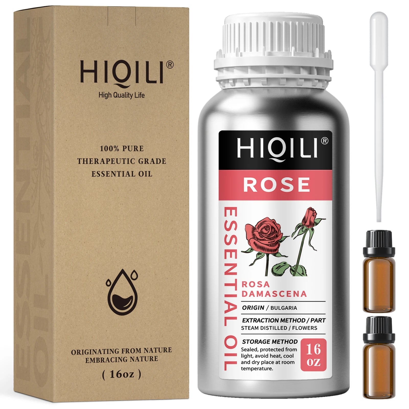HIQILI 500mL Essential Oil, Cinnamon Peppermint Rosemary Vanilla Lavender Oil for DIY Candle& Soap Aomatherapy Diffuser Massage HALALZEN