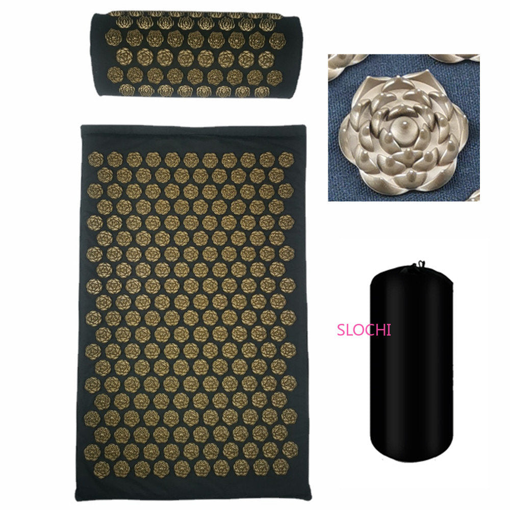 Massager Cushion  Shakt Mat Massage Yoga Mat Acupressure Relieve Stress Back Body Pain Spike Mat Acupuncture Massage Mat