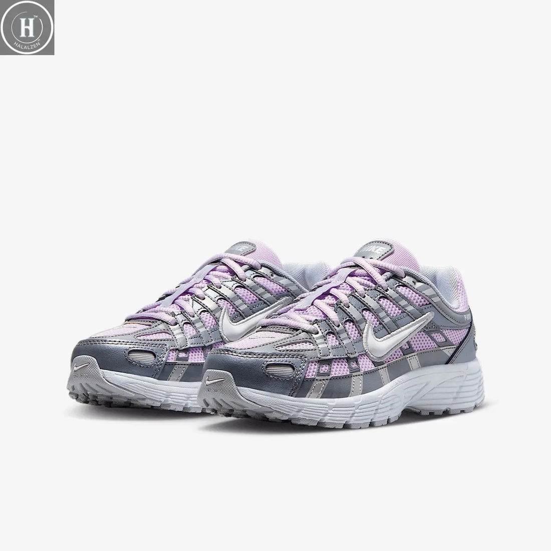 Nike genuine P-6000 children's cushioned retro sports breathable dad shoes HV5064-500 HALALZEN