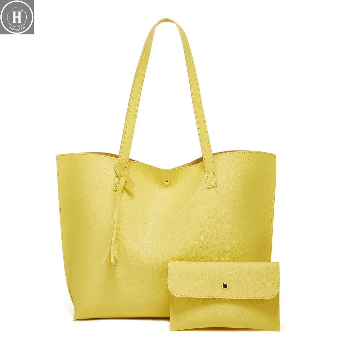 High-capacity ladies business tote bag new fashion handbag cross-border trend ladies shoulder bag large document bag HALALZEN