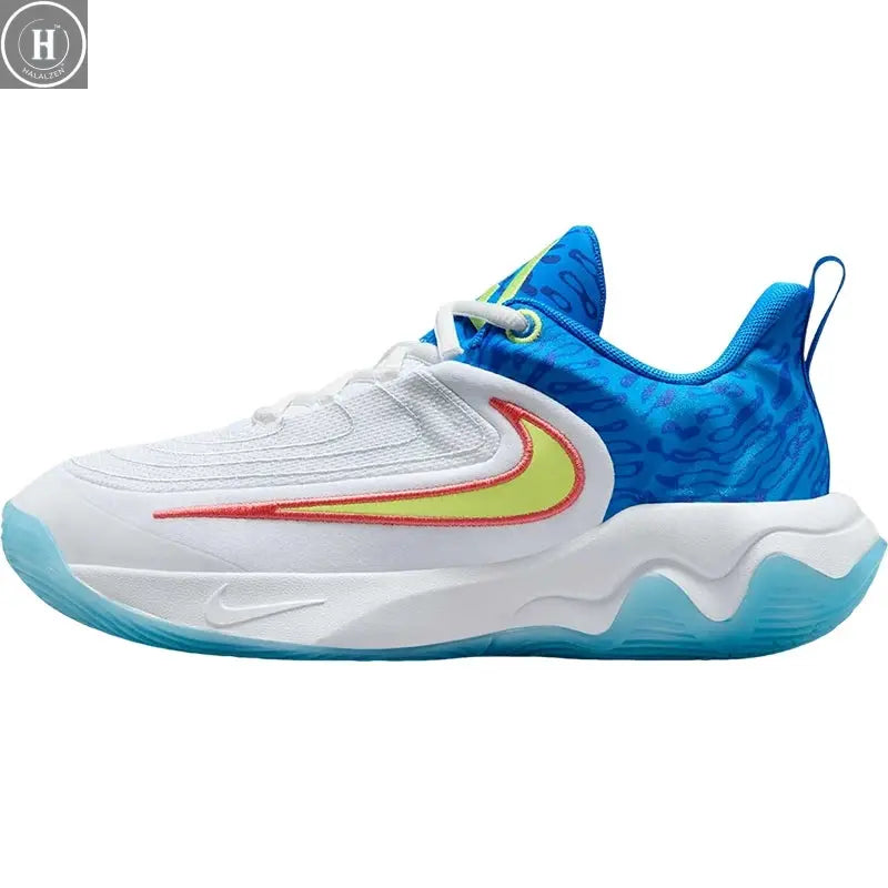 Nike Authentic New Kids' Low-Top Cushioned Retro Basketball Shoes HF1181-100 HALALZEN