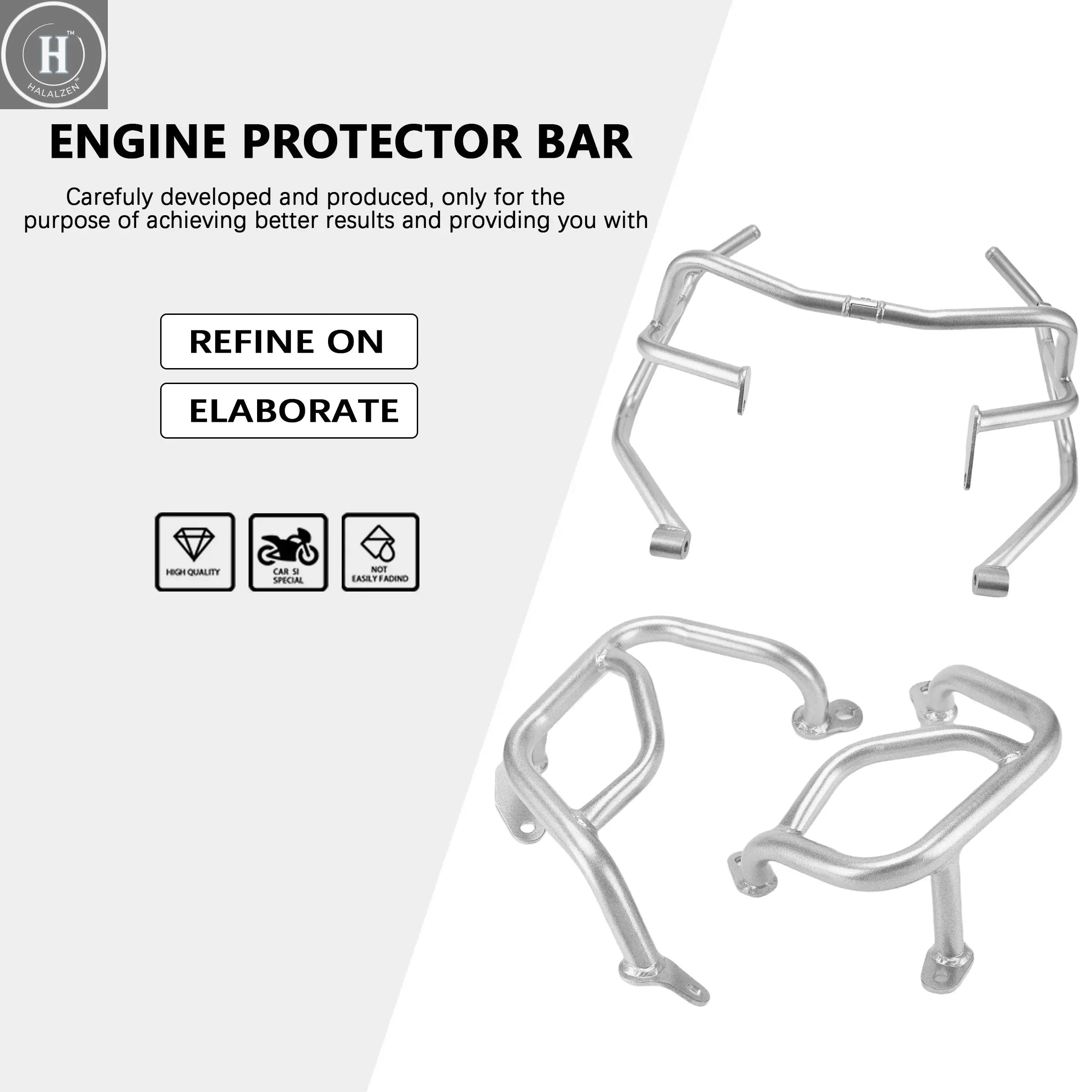 For BMW F 900R F 900XR F900 R/XR 2020 2021 New Motorcycle Highway Engine Guard Crash Bar Frame Bumper Fairing Protector Bar HALALZEN