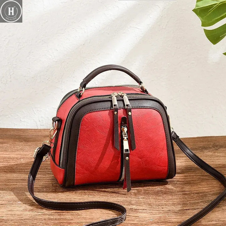 Luxury Alligator Pattern Women's Handbag Fashion Designer Shoulder Messenger Bag Ladies pu Leather Shell Bag Bolsas Feminina HALALZEN