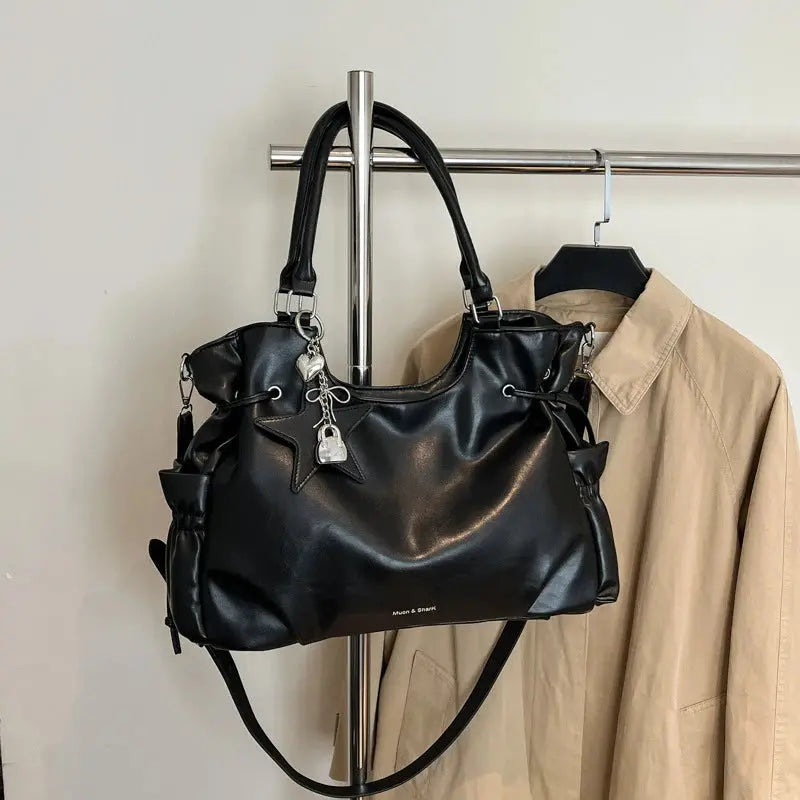 Fashionable Brand Design Tote Bag New Retro Shoulder Bag Casual Large-capacity Crossbody Bags Light Luxury High-end Women's Bags HALALZEN