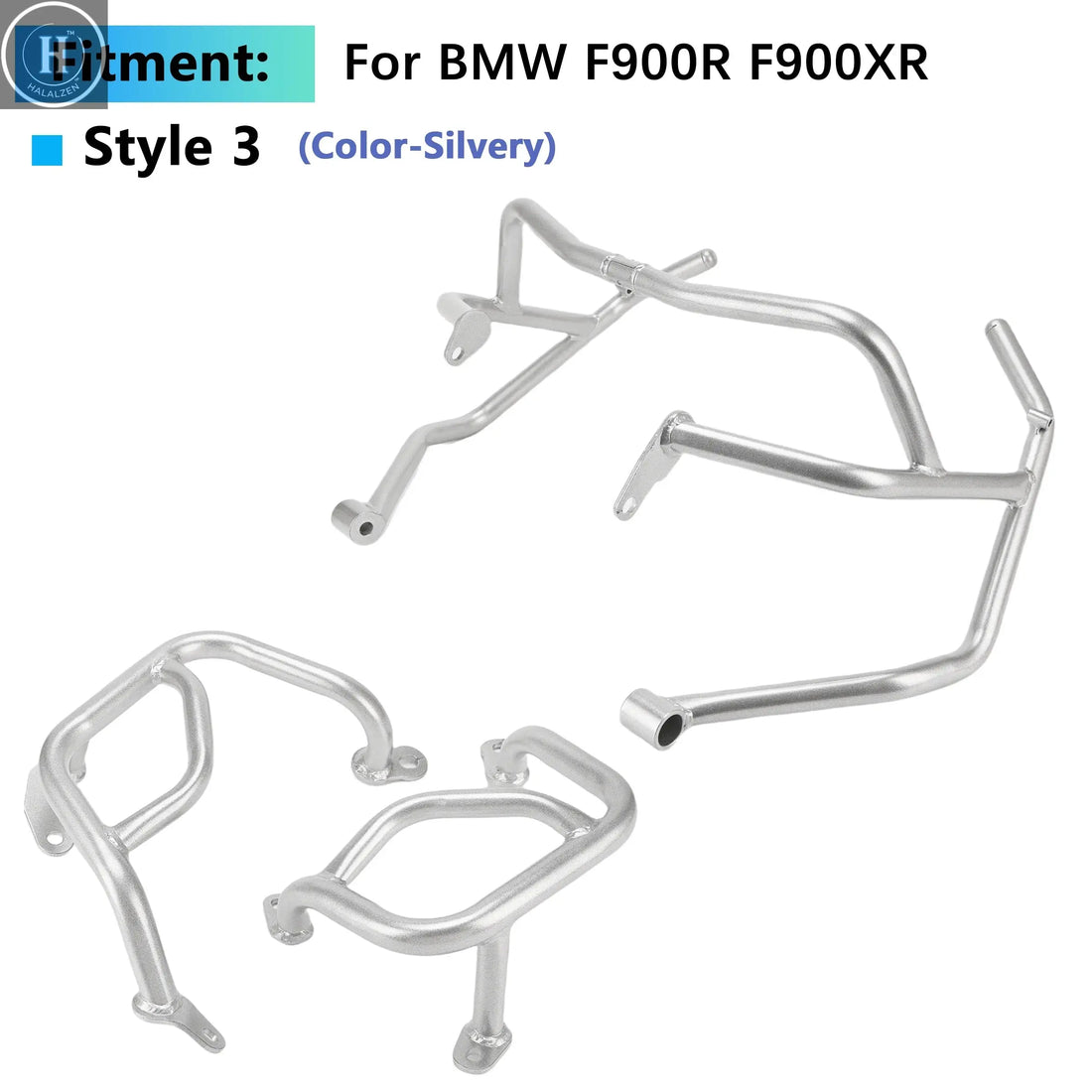 For BMW F 900R F 900XR F900 R/XR 2020 2021 New Motorcycle Highway Engine Guard Crash Bar Frame Bumper Fairing Protector Bar HALALZEN