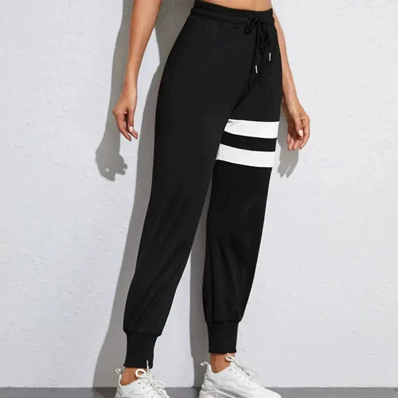 Fitness Sports Pants Women Elastic Waist Foot Quick Dry Loose Cycling Running Yoga Pants Female Streetwear Pantalon Femme Halalzen UK