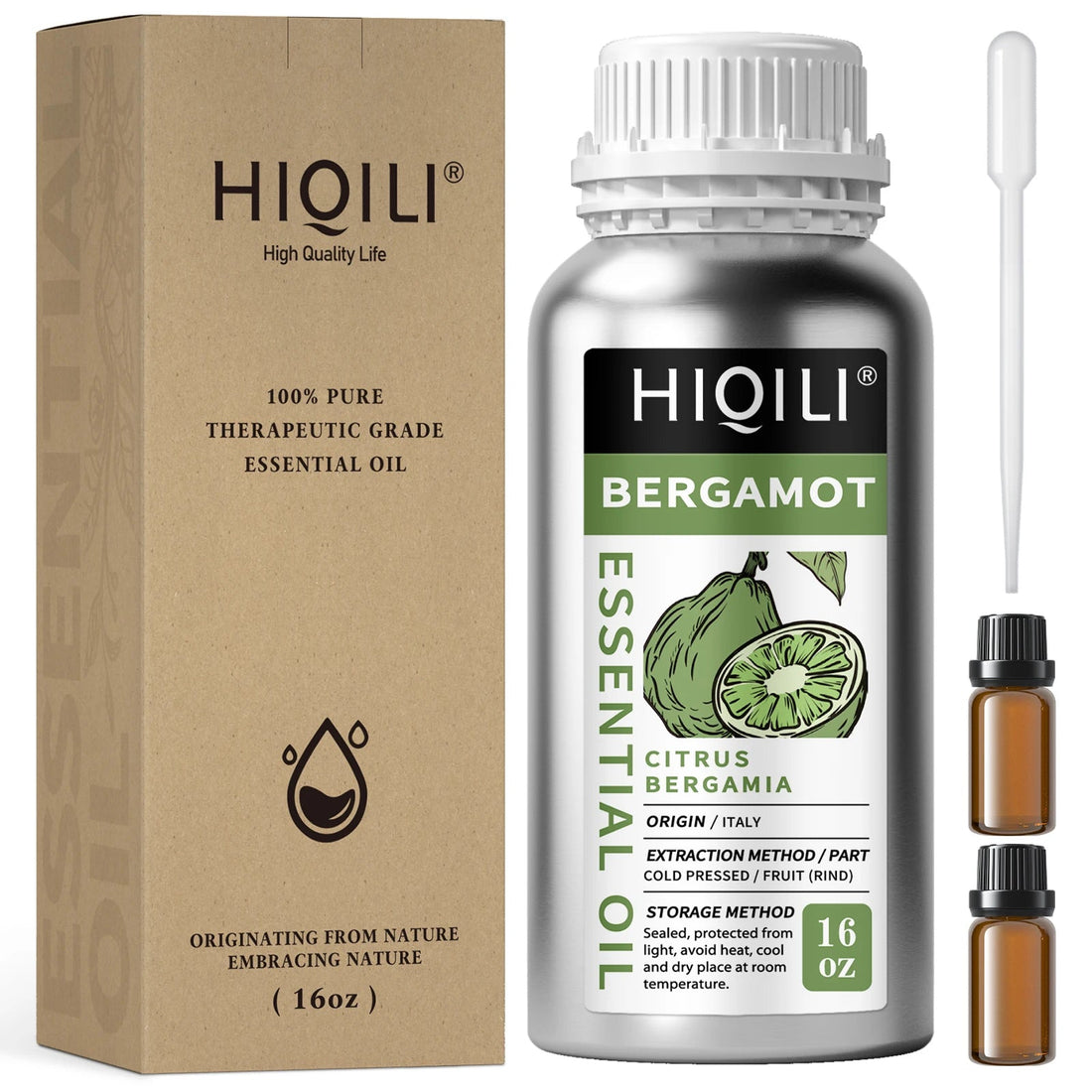 HIQILI 500mL Essential Oil, Cinnamon Peppermint Rosemary Vanilla Lavender Oil for DIY Candle& Soap Aomatherapy Diffuser Massage HALALZEN