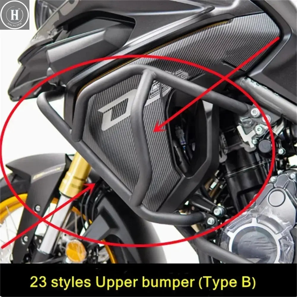 For VOGE DS525X bumper upper and lower bumpers  motorcycle modification accessories HALALZEN