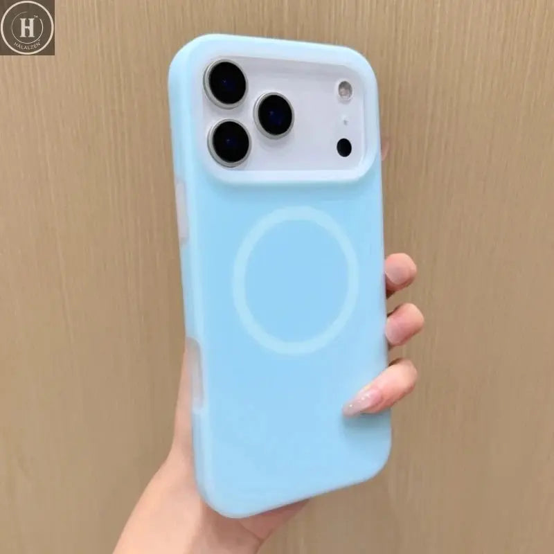 Luxury Jelly Liquid Silicone Magnetic For Magsafe Case For iPhone 17 Air 16 15 14 13 12 Pro Max Plus Shockproof Matte Soft Cover Halalzen UK