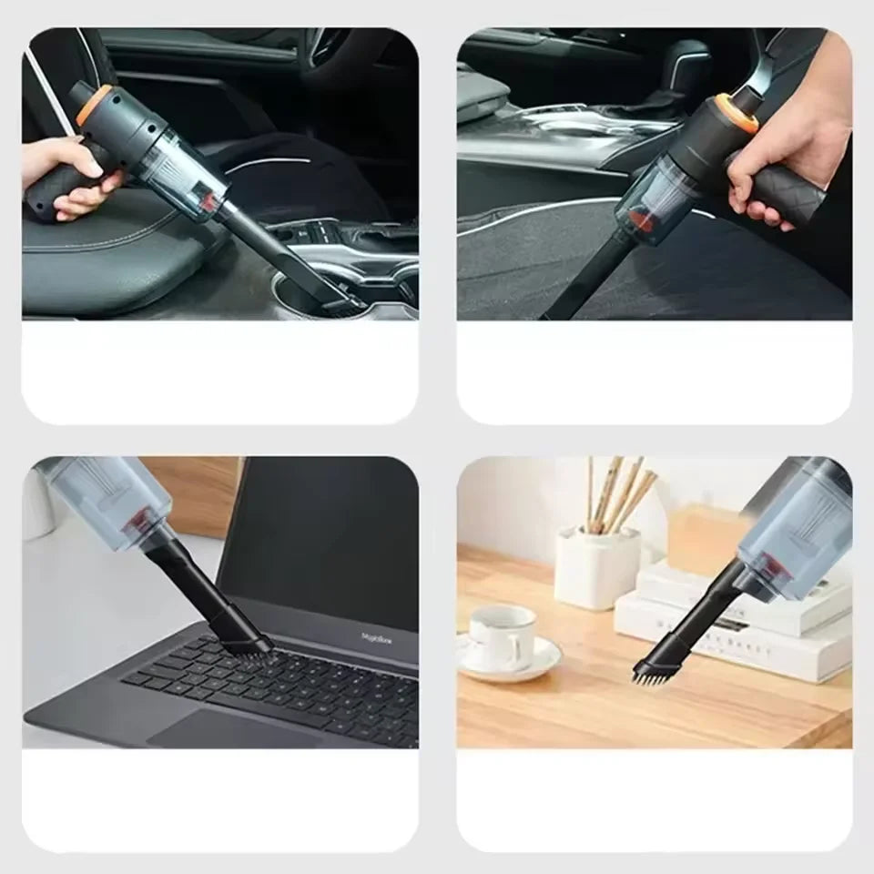 New 690000Pa Wireless Car Vacuum Cleaner 120W 1200mah High-power Vacuum Cordless Handheld Auto Portabale Vacuum Cleaner 2026