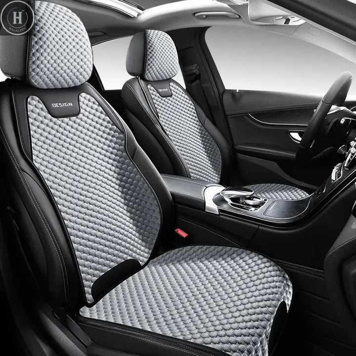 Ice Silk Car Seat Cushion Ventilation Comfortable, Durable Four Seasons Universal Split Single Car Front Seat Cover HALALZEN